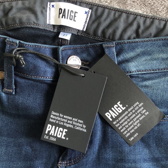 PAIGE Women’s Straight Leg Jeans - Picture 7 of 8
